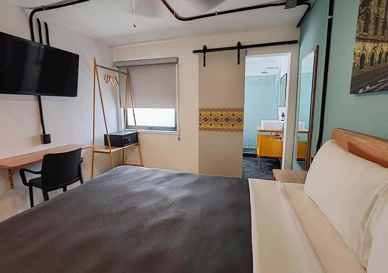 מקסיקו סיטי Hotel Escala Colonia Roma מראה חיצוני תמונה